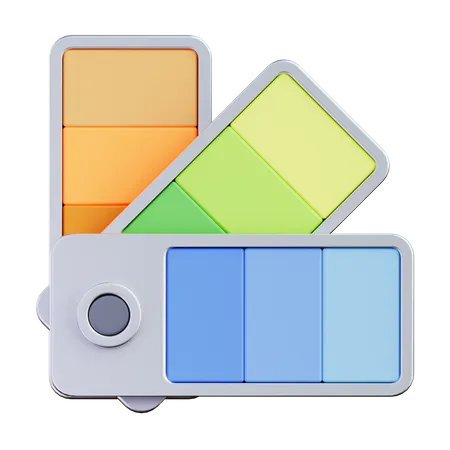 Paleta de color  3D Icon