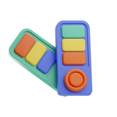 Paleta de cores  3D Icon