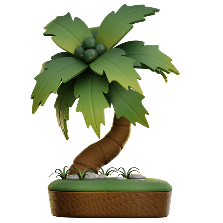 Palmera  3D Icon