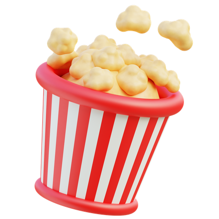 Palomitas  3D Icon