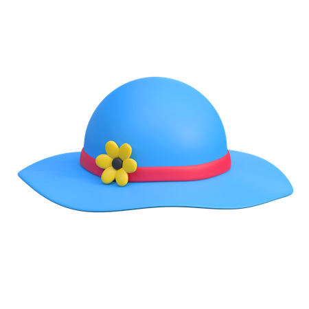 Pamela Hat  3D Icon