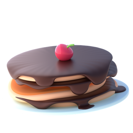 Pancake  3D Icon