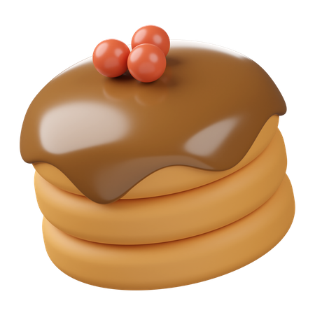 Pancake  3D Icon