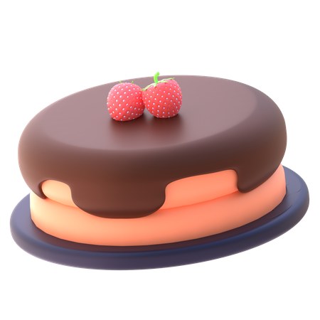 Pancake  3D Icon