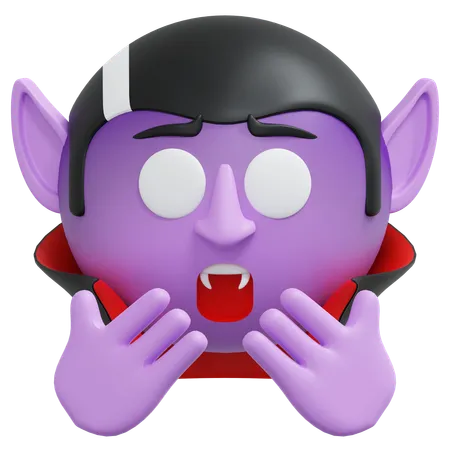 Panic Vampire  3D Icon