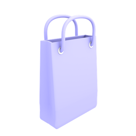 Sac de courses  3D Illustration