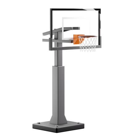 Panier de basket  3D Illustration