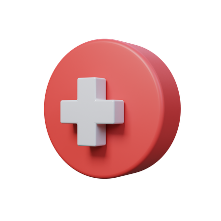 Signe de l'hôpital  3D Icon