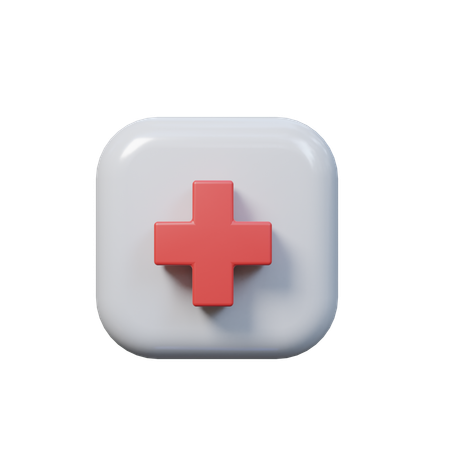 Signe de l'hôpital  3D Icon