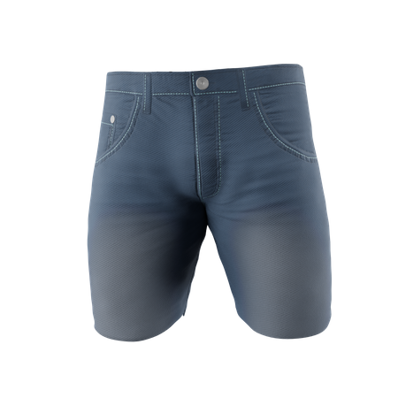 Pantalon court en jean  3D Icon