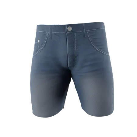 Pantalon court en jean  3D Icon