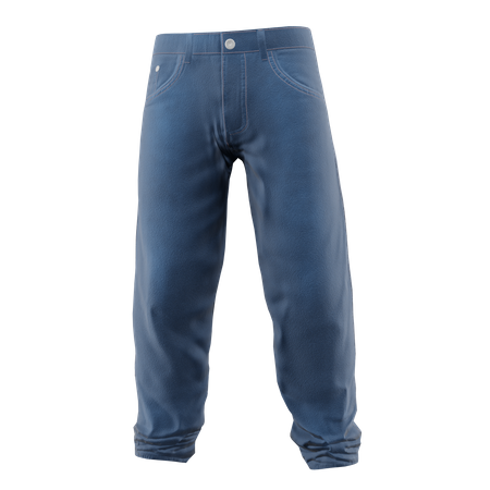 Pantalon en jean  3D Icon