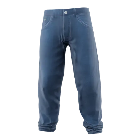 Pantalon en jean  3D Icon