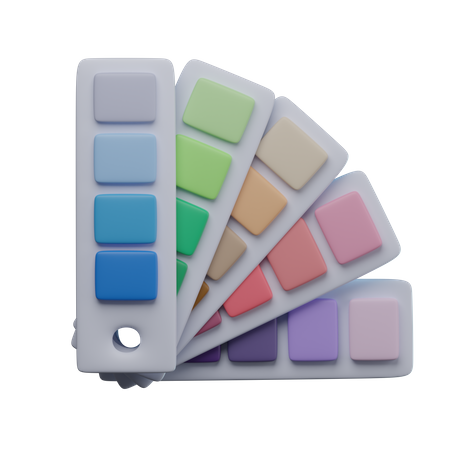 Design pantone  3D Icon