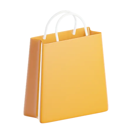 Paper Bag  3D Icon