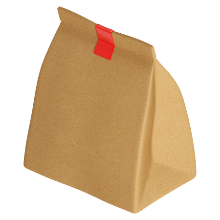 Paper Bag  3D Icon