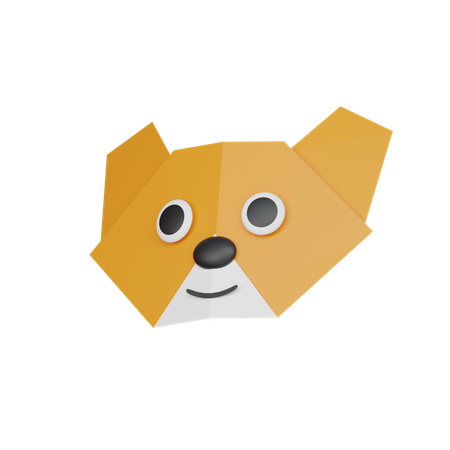 Paper Bear  3D Icon