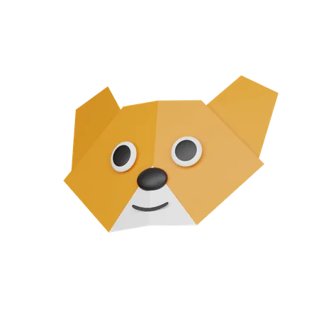 Paper Bear  3D Icon