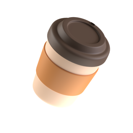 Paper Cup  3D Icon