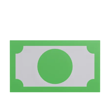 Paper money  3D Icon