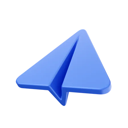 Paper Plan  3D Icon