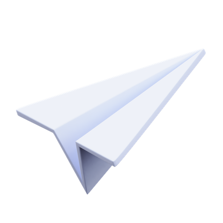 Paper Plane  3D Icon