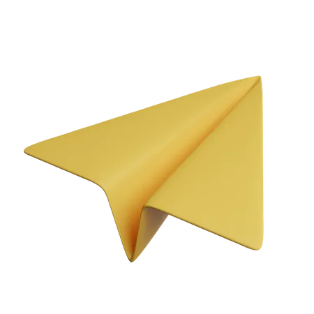 Paper Plane  3D Icon