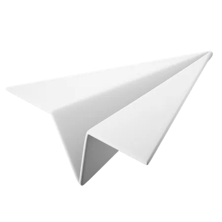 Paper Plane  3D Icon