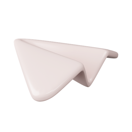 Paper Plane  3D Icon