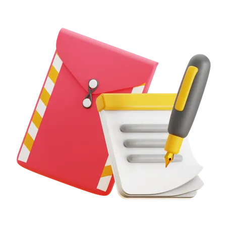 Paperwork  3D Icon