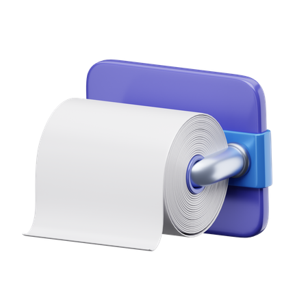 Papier toilette  3D Icon