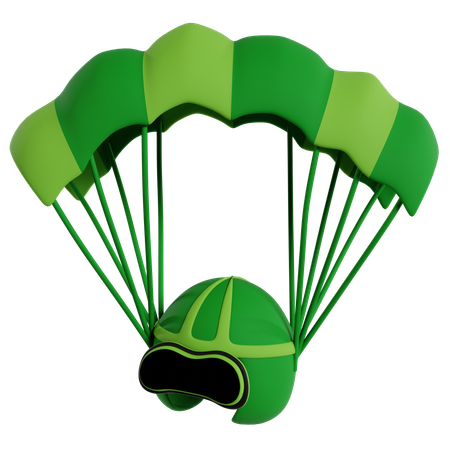 Parachutisme Aventure Gear Sport  3D Icon