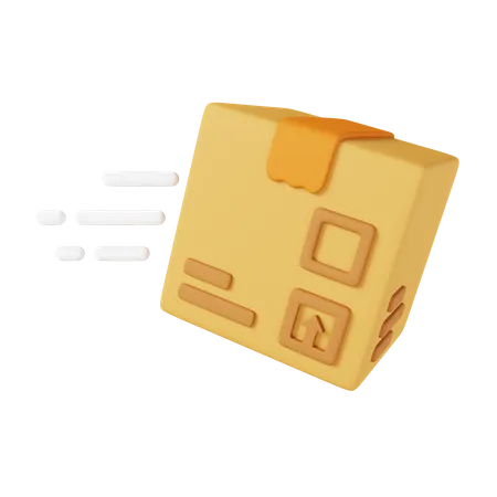 Parcel  3D Icon