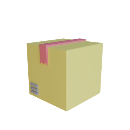 Parcel  3D Icon