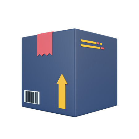 Parcel  3D Icon