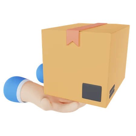 Parcel Delivery  3D Icon