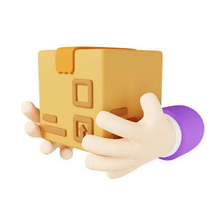 Parcel Delivery  3D Icon