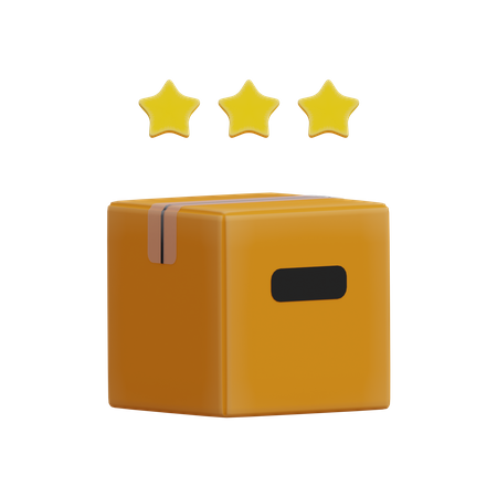 Parcel Rating  3D Illustration