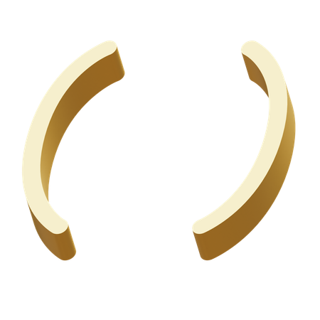 Parentheses  3D Icon