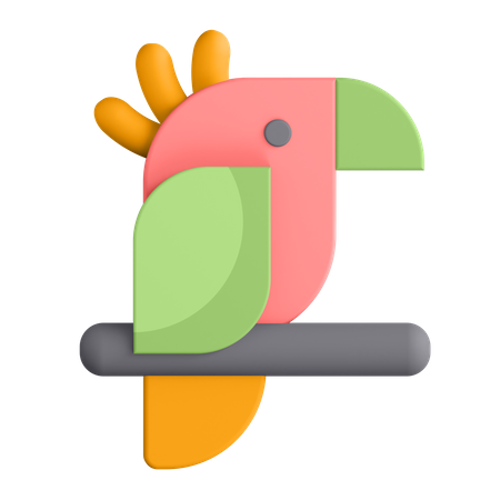 Parrot  3D Illustration