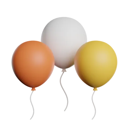 Party Balloon  3D Icon