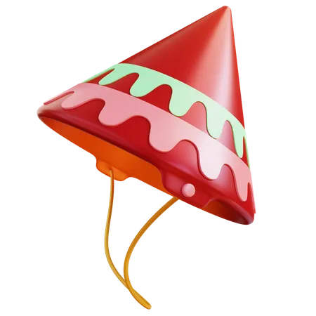 Party Hat  3D Illustration