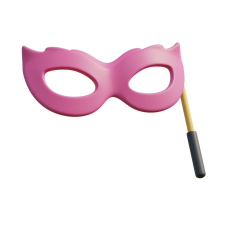 Partymaske  3D Illustration