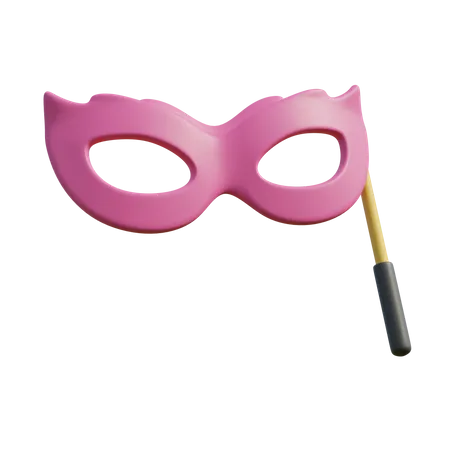 Partymaske  3D Illustration