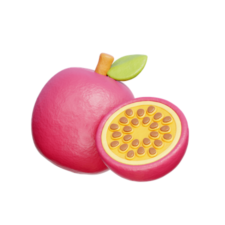 Passionsfrucht  3D Icon