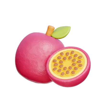 Passionsfrucht  3D Icon