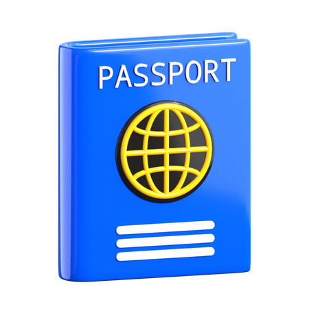 Passport  3D Icon