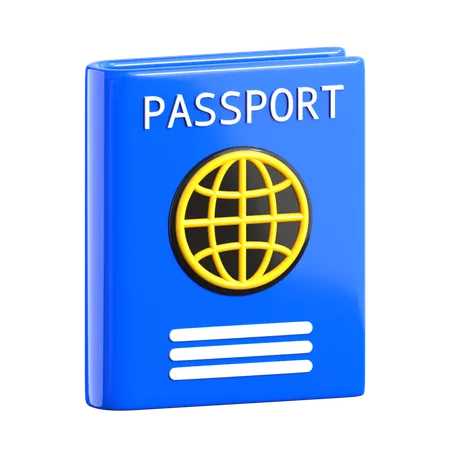 Passport  3D Icon