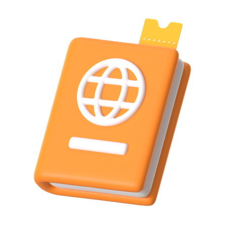 Passport  3D Icon