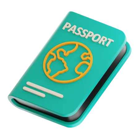 Passport  3D Icon